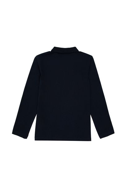 U.S. Polo Assn. Girl's Navy Blue Polo Neck Basic Sweatshirt 50296377 -Vr033