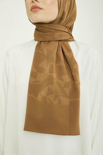 Armine Trend Capri Shawl - 7 - Καφέ 11