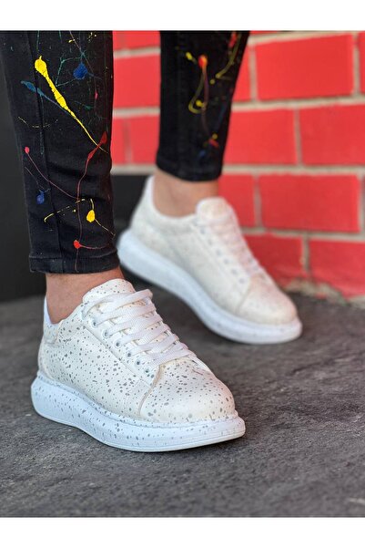 BESKAR Pantofi casual pentru bărbați KB X500 alb – Construcție ușoară