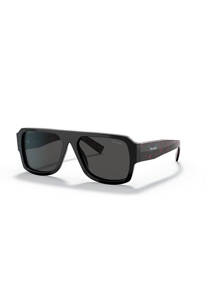 Prada Man Pilot Sunglasses- Pr 22ys - Lense Size:56mm - Black