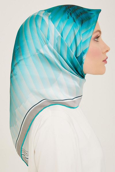 Armine Silk Scarf 2024 Summer - 9100-34 Twill