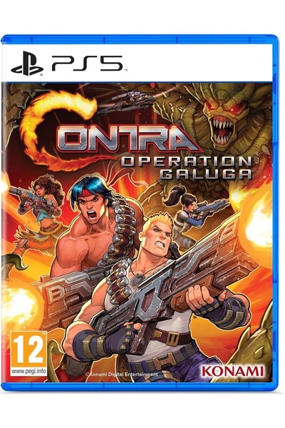 KONAMI Contra Operation Galuga - Ps5 Playstation 5 Oyunu