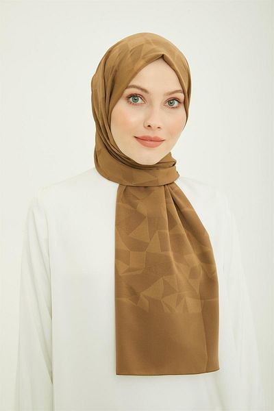 Armine Trend Capri Shawl - 7 - Καφέ 11