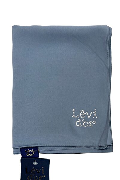 Levidor شال حرير المدينة - نيلي