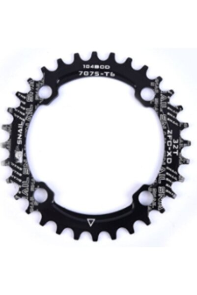 Asroya 32t 104 Bcd Narrow Wide Çapraz Düz +  Bisiklet Ön Dişli Aynakol Dişlis...