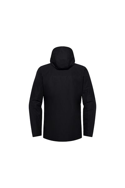 Jack Wolfskin Jasper 3in1 Jkt - Men's Black Outdoor Jacket, Water and Windproof