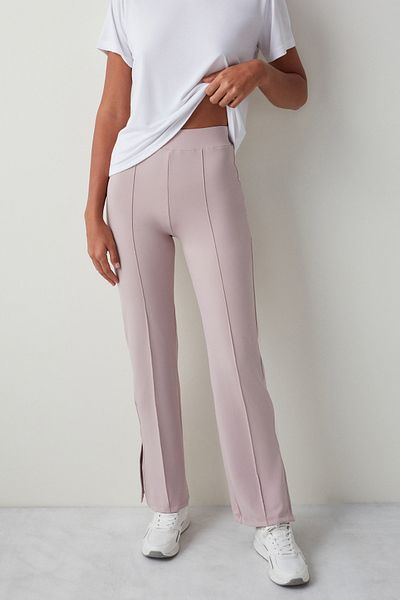 Penti Lilac Slit Flare Pants