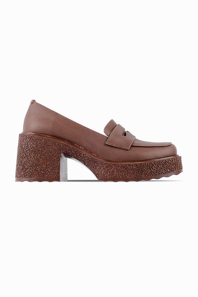 Lal Shoes & Bags Дамски обувки на висок ток Secho - кафяви