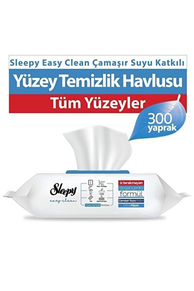 Sleepy Easy Clean Yüzey Tem. Havlusu 100 x3 Adet