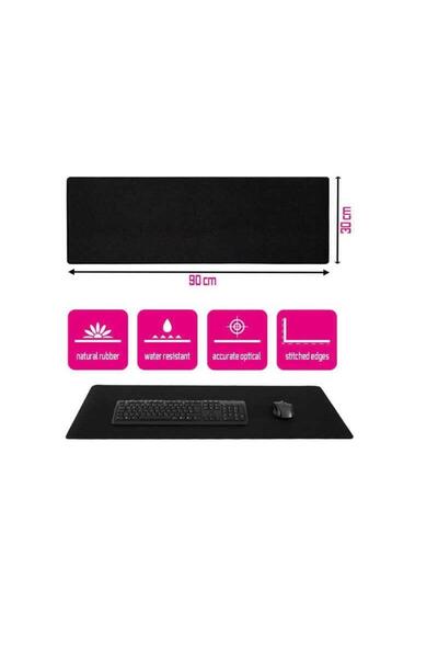 Temiz Pazar Mouse Pad pentru jocuri 90x30cm - Dimensiune mare XXL cu bază ant...