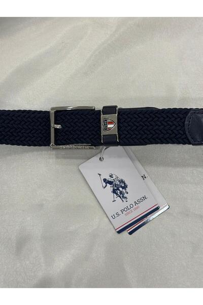 U.S. Polo Assn. U.S. POLO ASSN. ТКАНИЙ СИНІЙ РЕМЕНЬ