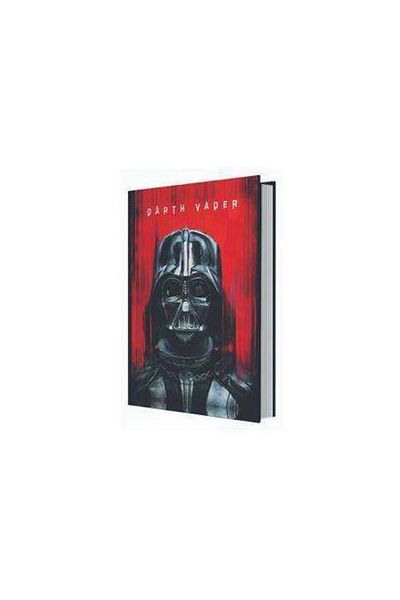 DEFFTER ملصقات الفيلم / غطاء صلب Darth Vader مقاس 14x20 دفتر ملاحظات غير مبطن 96 Yp