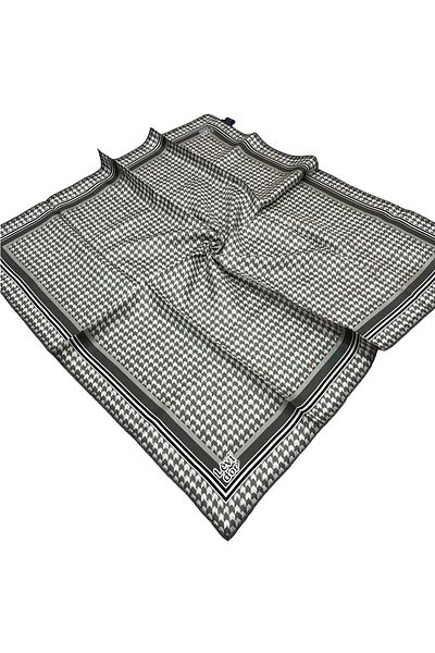 Levidor Πράσινο μεταξωτό μαντήλι Twill - 3106-50