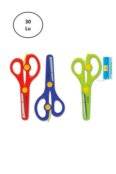 Ovebu Adel Protected Spring School Scissors 30 pcs