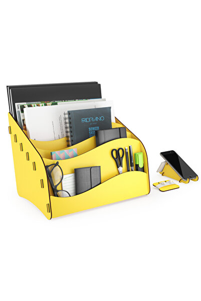 Design OTTO Wavy Montessori Çocuk Kitaplığı Ahşap Çocuk Odası Mini Kitaplık M...