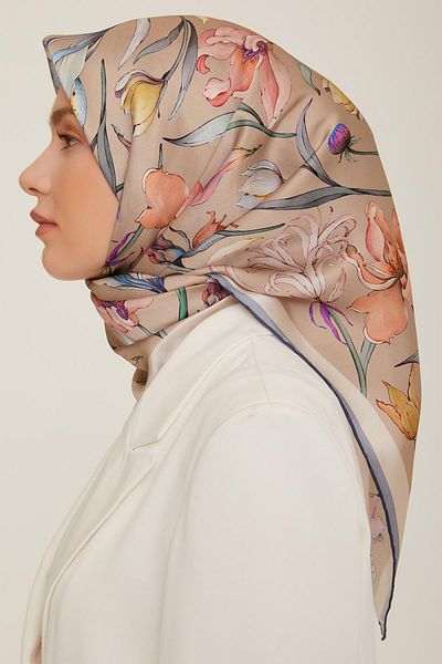 Armine Sport Twill Εσάρπα - 8825-32 Βιντζένζα Μπλε