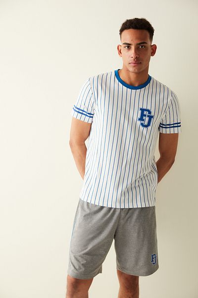Penti Σετ Πιτζάμες Ανδρικό T-Shirt Σορτς Πιτζάμα
