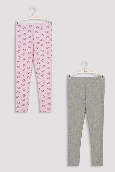 Penti Mix Girl's Pretty Unicorn 2-Pack Tights