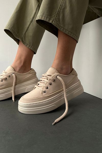 Mupa Shoes Dámské Sneakers BEIGE LINEN