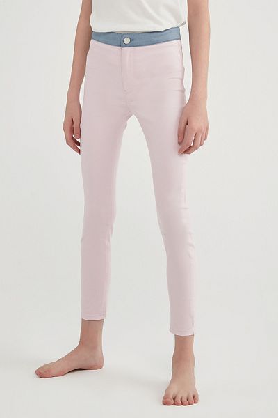 Penti Light Pink Teen Rainbow Tights