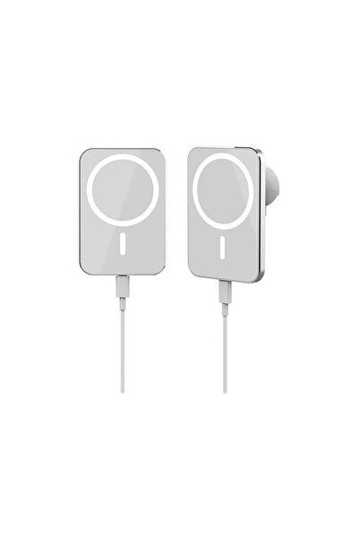 Mi7a Magsafe 15W Kablosuz Şarj Alet Araç Içi Izgara Telefon Tutucu Manyetik M...