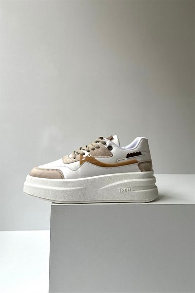 Mupa Shoes Γυναικεία αθλητικά παπούτσια Μπεζ