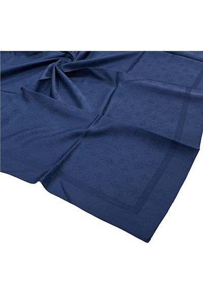 Pierre Cardin Eșarfă din bumbac bleumarin - 1030500 -921