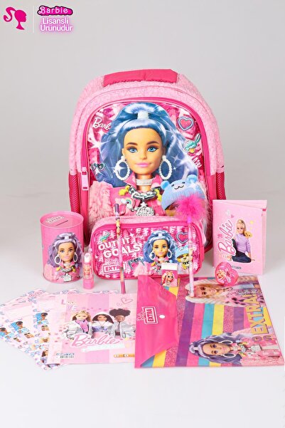 Barbie Dekomus Ile Yeni Sezon Lisanslı 'nin Peluş Koleksiyonu Okul Ve Kalem Ç...