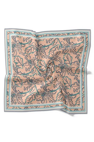 Levidor Αθλητικό κασκόλ Salmon Color Cotton - 0914-08