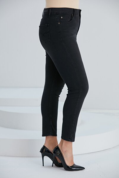 Imagine Giyim Stylish and Comfortable Women's Large Size Smoke Pants