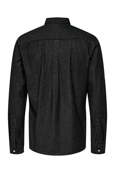 Only & Sons 22026298 ONSDINO REG CHAMBRAY LS SHIRT