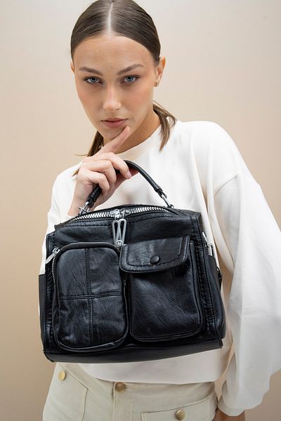 Matthew Cox Imported Leather Women's Hand Shoulder and Backpack