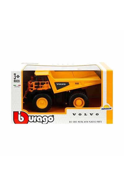 TOYFEST سيارة فولفو R100E ريجيد هاولر موديل 1:60