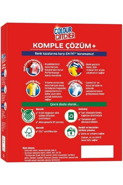 K2R Color Catcher Color Protector 20 Wipes