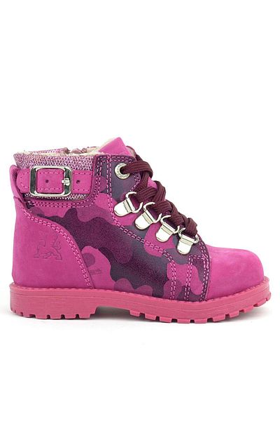 Rakerplus Griffon Genuine Leather Pink Camouflage Baby Boots