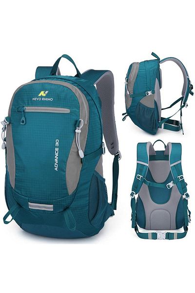 Go Veform Rucsac pentru camping și drumeții în aer liber cu capacitate de 30 litri - gri 5175