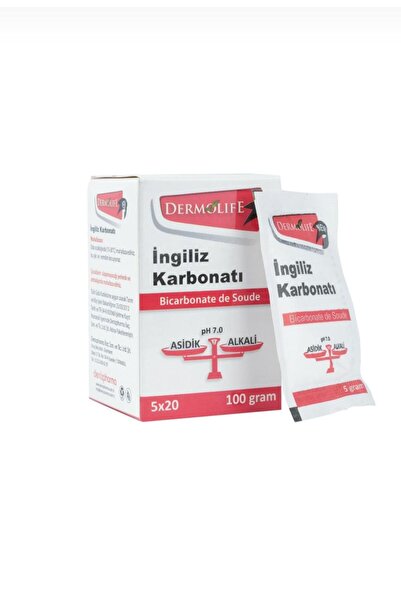 DenizPharma Dermolife İngiliz Karbonatı Tekli Ambalaj 5 g x 20 Adet 100 g