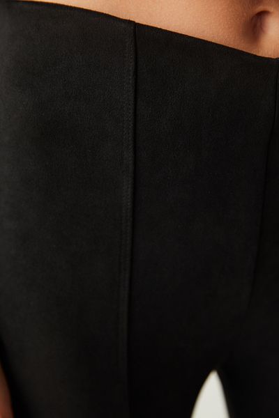 Penti Black Front Seam Detailed Tights