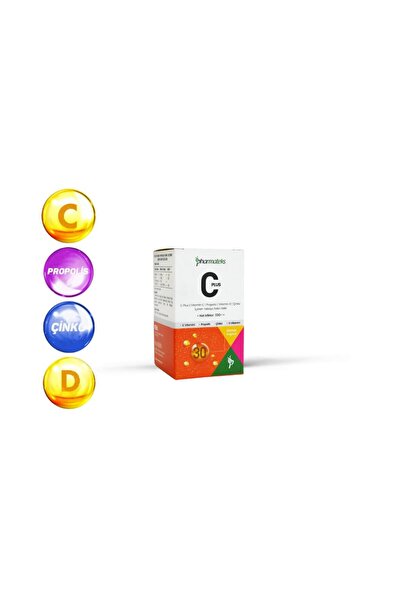 Pharmateks C Plus - Vitamin C, Propolis, Vitamin D, Çinko Içerem Ekstresi Içe...