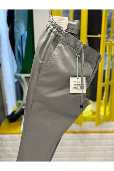 Perecoma Corcotti 100% PAMUKLU LASTİKLİ MEVSİMLİK PANTOLON