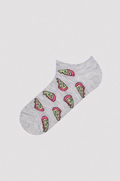 Penti Комплект от 3 чорапи с ботуши в бяло и розово с поничка