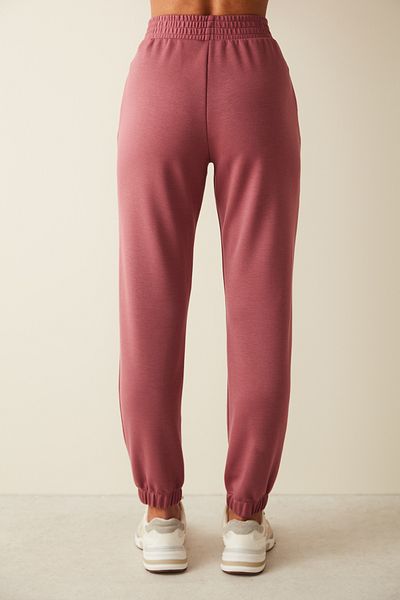 Penti Dusty Rose High Waist Soft Textured Jogger