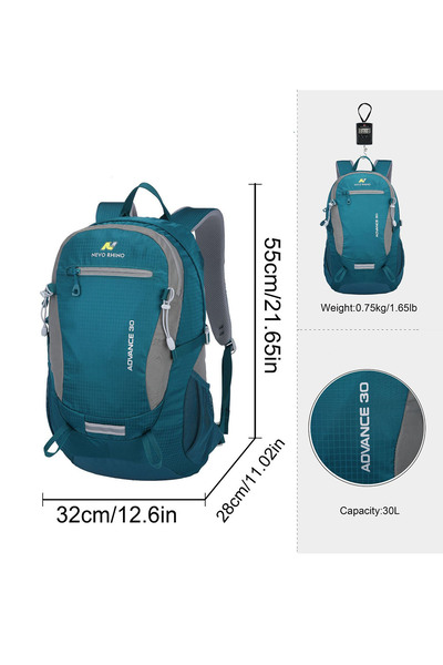 Go Veform Outdoor Kamp ve Yürüyüş Sırt Çantası (30 Litre Kapasiteli) Gri 5175