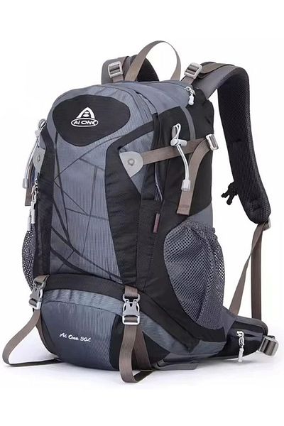 Go Veform Rucsac pentru camping și drumeții în aer liber cu capacitate de 30 litri - gri 9742