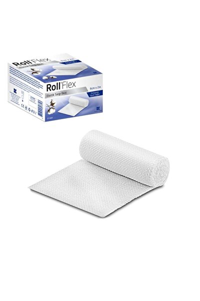 Roll Flex Elastik Sargı Bezi 6 Cm 2 M