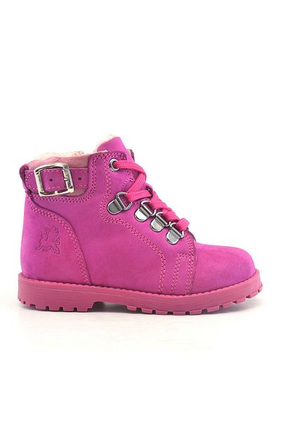 Rakerplus Griffon Genuine Leather Pink Zippered Winter Baby Girl Boots