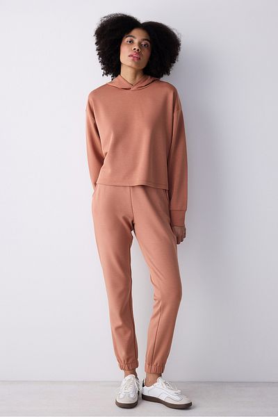 Penti Pantaloni de sport Camel cu talie înaltă Silky Touch