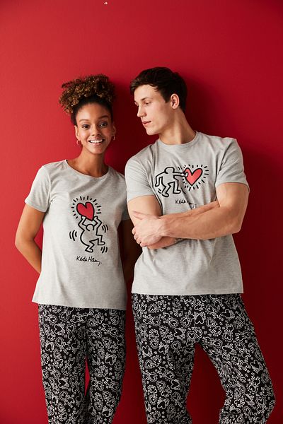 Penti Set de pijamale cadou - Colecția Keith Haring