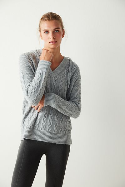Penti V Neck Tricot Sweatshirt