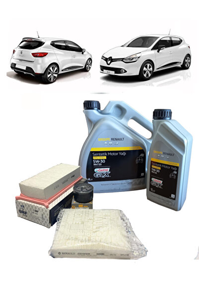 havoc RENAULT CLİO 4 1.5DCİ YAĞ BAKIM SETİ CASTROL GTX 5W 30 RN 720